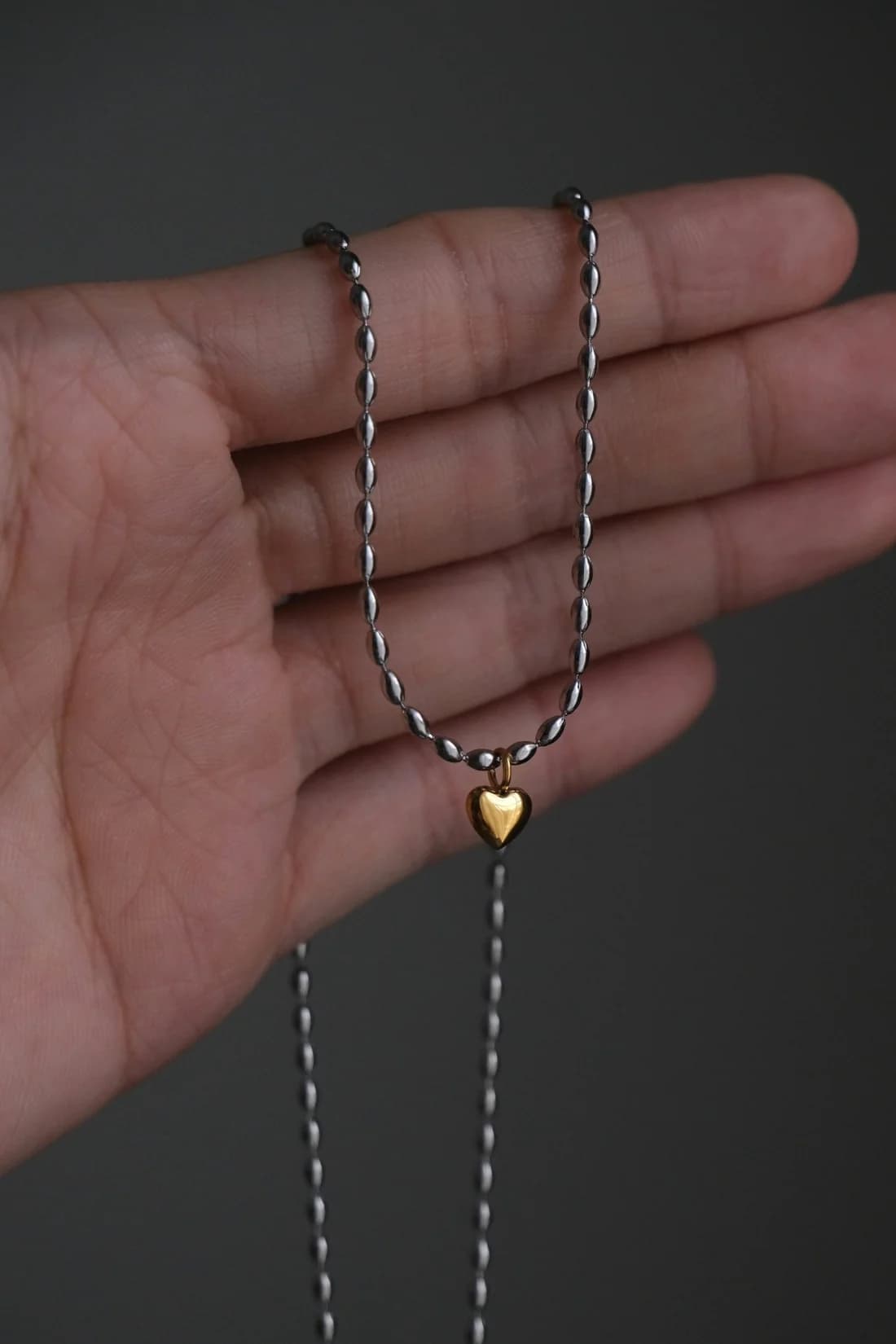 Lovers Necklace In Gold