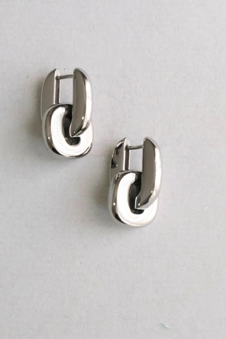 Everlink Earrings Silver